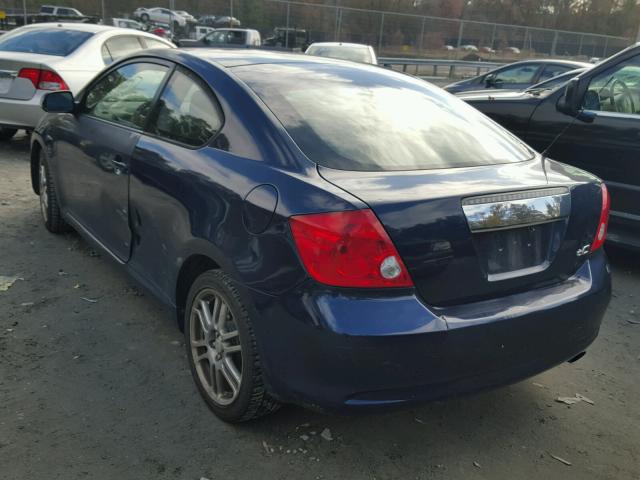 JTKDE177470166231 - 2007 SCION TC BLUE photo 3