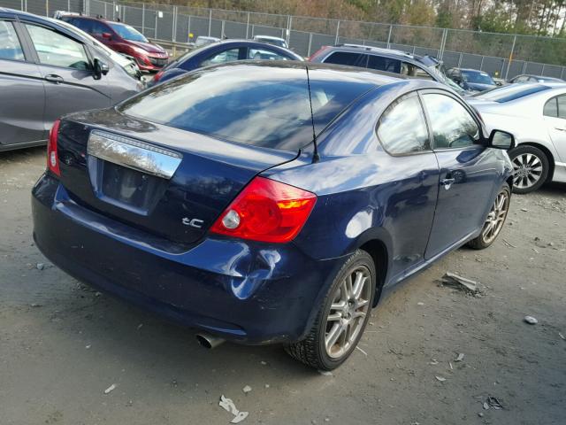 JTKDE177470166231 - 2007 SCION TC BLUE photo 4