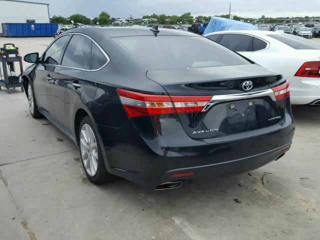 4T1BK1EB2DU042327 - 2013 TOYOTA AVALON BAS Czarny zdjęcie 3