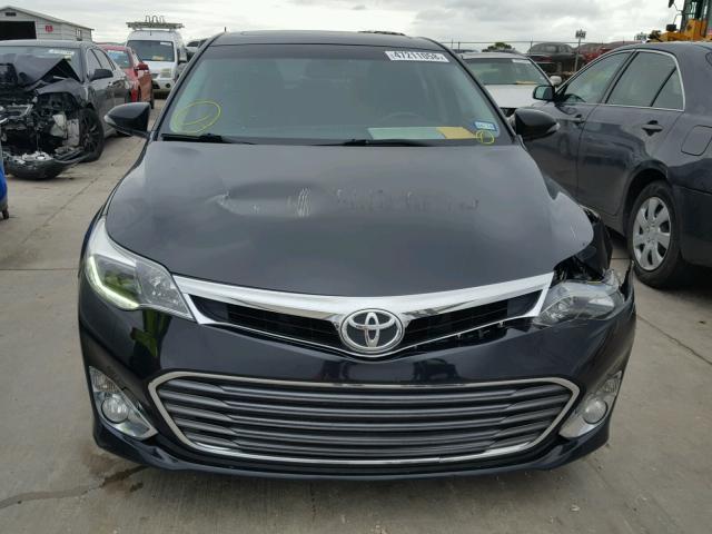 4T1BK1EB2DU042327 - 2013 TOYOTA AVALON BAS Czarny zdjęcie 9