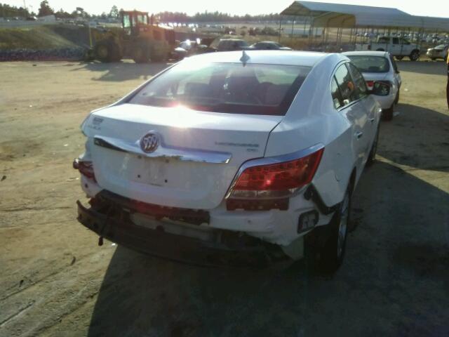 1G4GC5EG8AF173185 - 2010 BUICK LACROSSE C WHITE photo 4