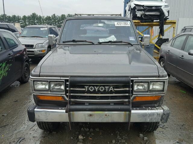 JT3FJ62G2J0094196 - 1988 TOYOTA LAND CRUIS GRAY photo 9