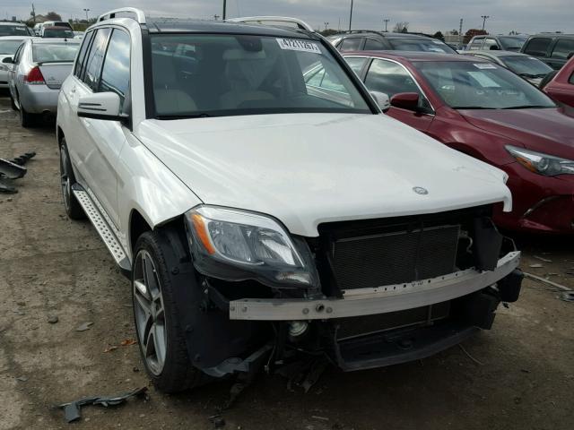 WDCGG5HB5DF983817 - 2013 MERCEDES-BENZ GLK 350 WHITE photo 1