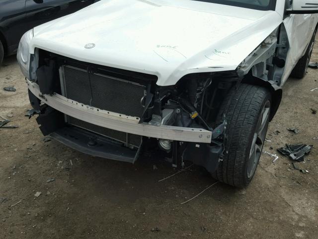 WDCGG5HB5DF983817 - 2013 MERCEDES-BENZ GLK 350 WHITE photo 9