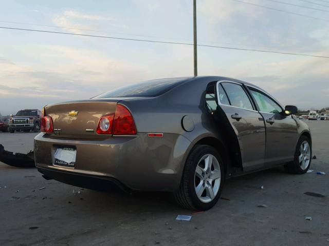 1G1ZA5EU8BF320947 - 2011 CHEVROLET MALIBU LS 棕色 照片 4