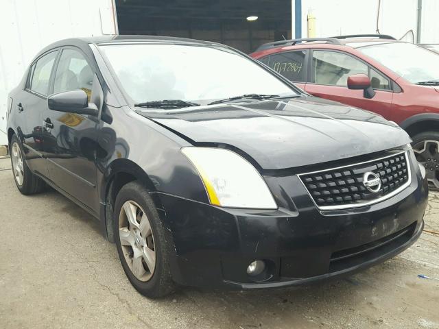 3N1AB61E58L651332 - 2008 NISSAN SENTRA 2.0 BLACK photo 1