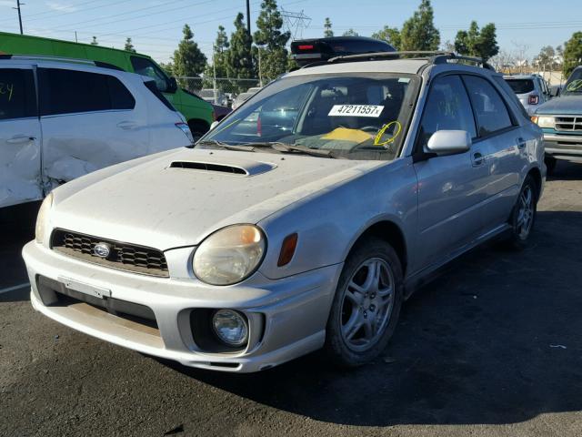 JF1GG29673G810398 - 2003 SUBARU IMPREZA WR SILVER photo 2