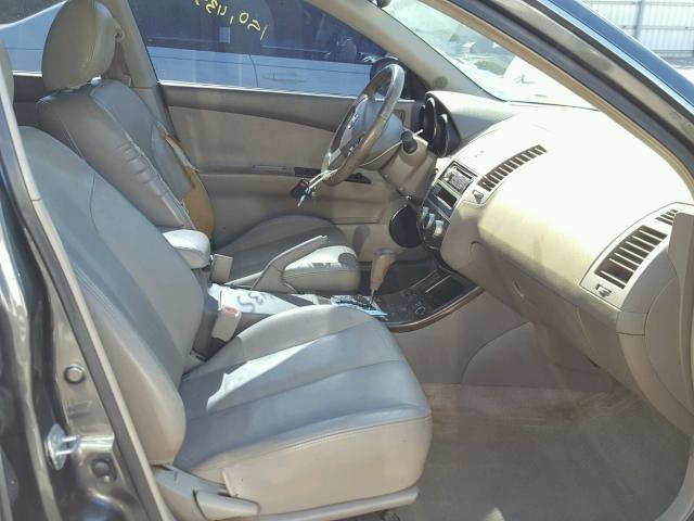 1N4AL11D25N902720 - 2005 NISSAN ALTIMA S GRAY photo 5