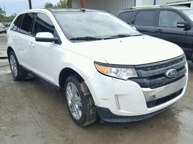 2FMDK3KC8BBB40542 - 2011 FORD EDGE LIMIT WHITE photo 1