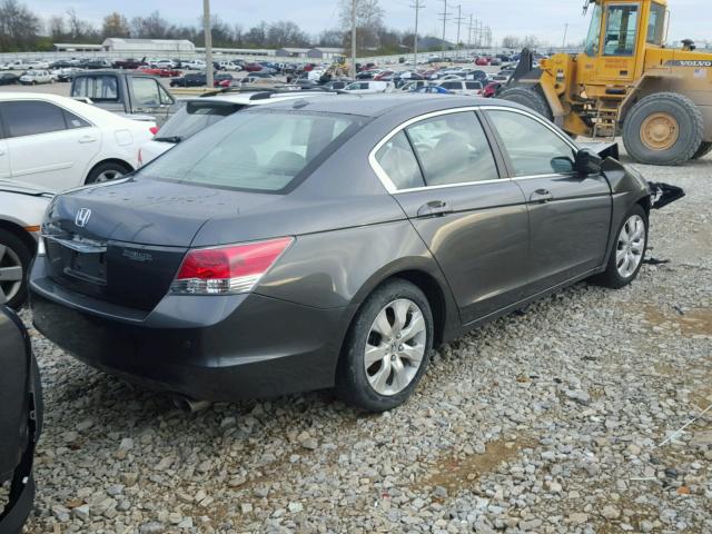 1HGCP2F86AA178073 - 2010 HONDA ACCORD EXL GRAY photo 4