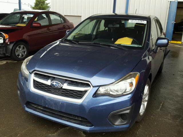 JF1GPAC67DH807791 - 2013 SUBARU IMPREZA PR BLUE photo 2