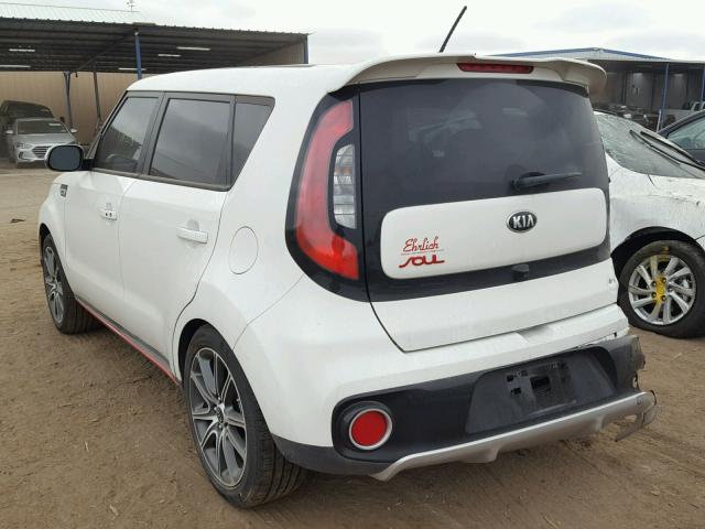 KNDJX3AA0H7480505 - 2017 KIA SOUL ! WHITE photo 3