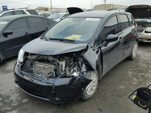 3N1CE2CPXFL438669 - 2015 NISSAN VERSA NOTE BLACK photo 2