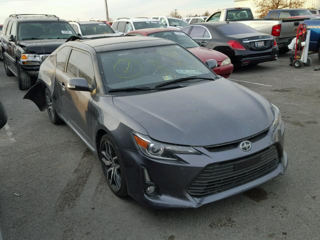 JTKJF5C72FJ003938 - 2015 TOYOTA SCION TC GRAY photo 1