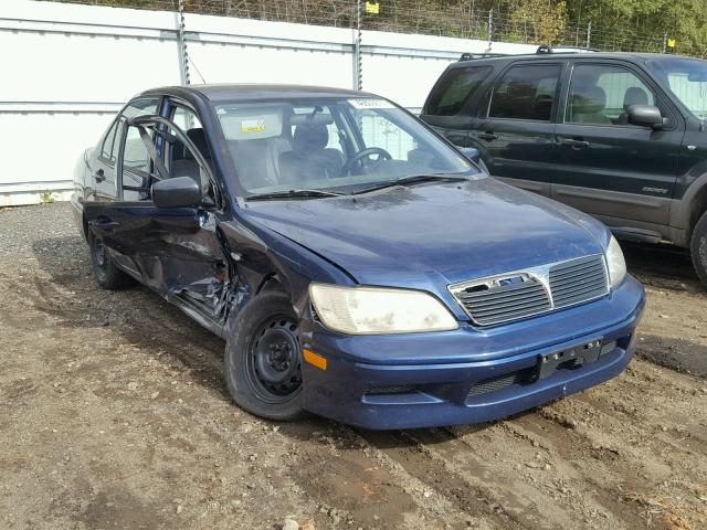 JA3AJ26E33U062780 - 2003 MITSUBISHI LANCER ES BLUE photo 1