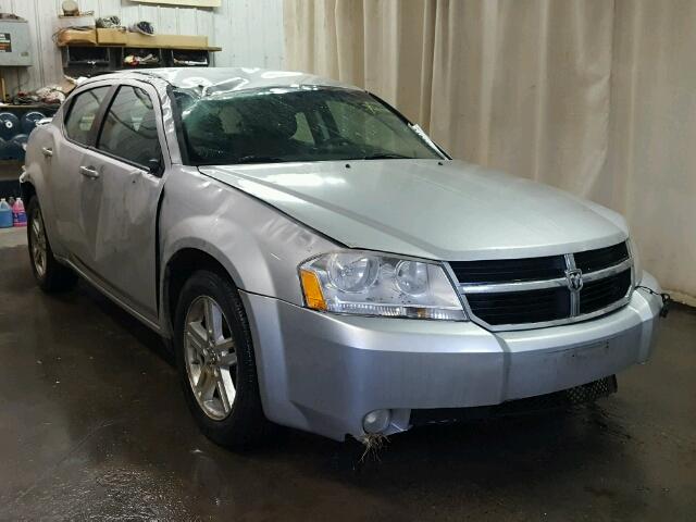 1B3LC56K28N286833 - 2008 DODGE AVENGER SX SILVER photo 1