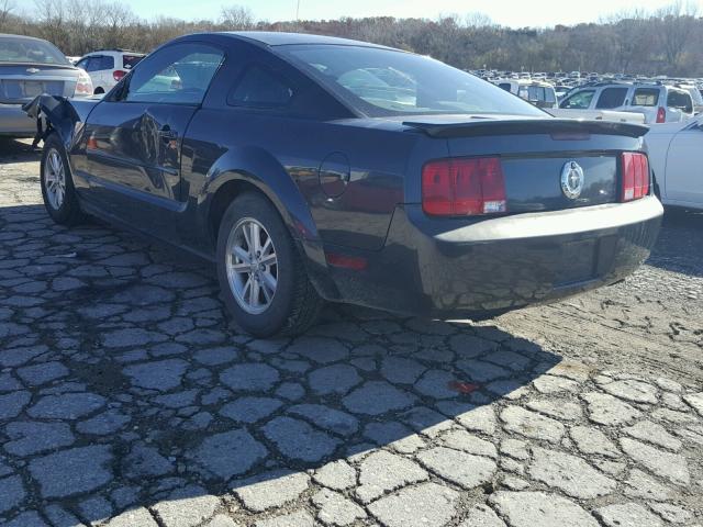 1ZVFT80N675361335 - 2007 FORD MUSTANG GRAY photo 3