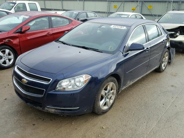 1G1ZC5EB0AF212619 - 2010 CHEVROLET MALIBU 1LT 蓝色 照片 2