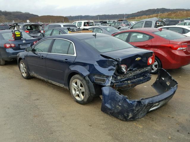 1G1ZC5EB0AF212619 - 2010 CHEVROLET MALIBU 1LT 蓝色 照片 3