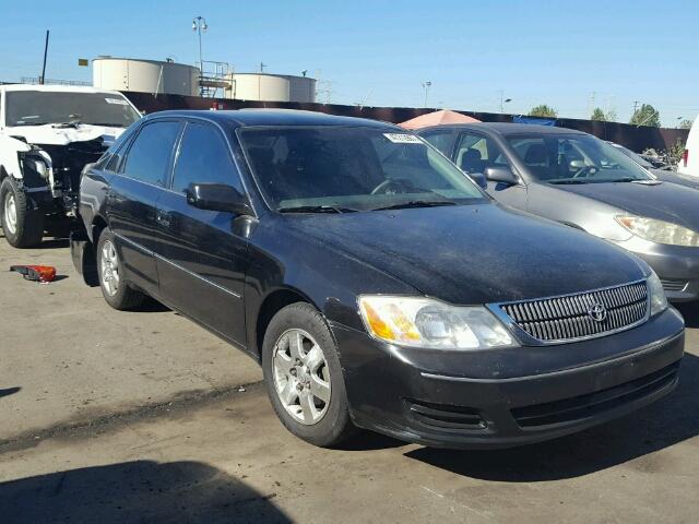 4T1BF28B5YU086401 - 2000 TOYOTA AVALON XL Қара фото 1