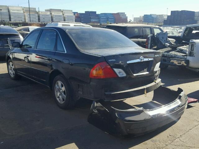 4T1BF28B5YU086401 - 2000 TOYOTA AVALON XL Қара фото 3