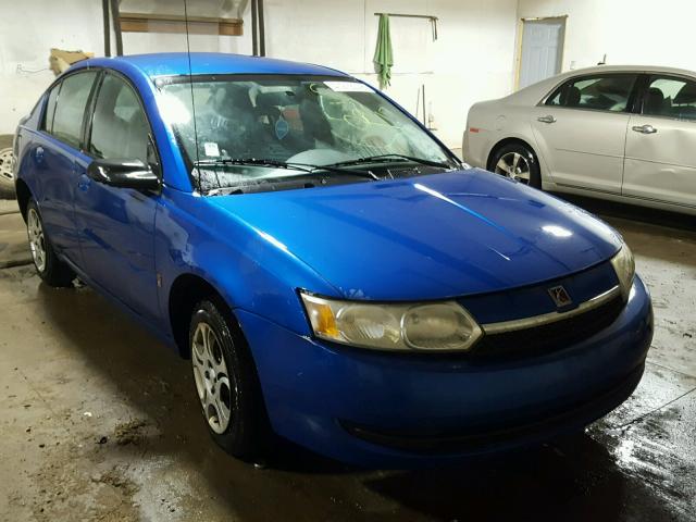1G8AJ52F34Z191649 - 2004 SATURN ION LEVEL BLUE photo 1