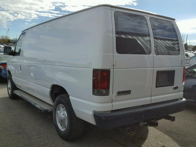 1FTNE24W78DA85716 - 2008 FORD ECONOLINE WHITE photo 3