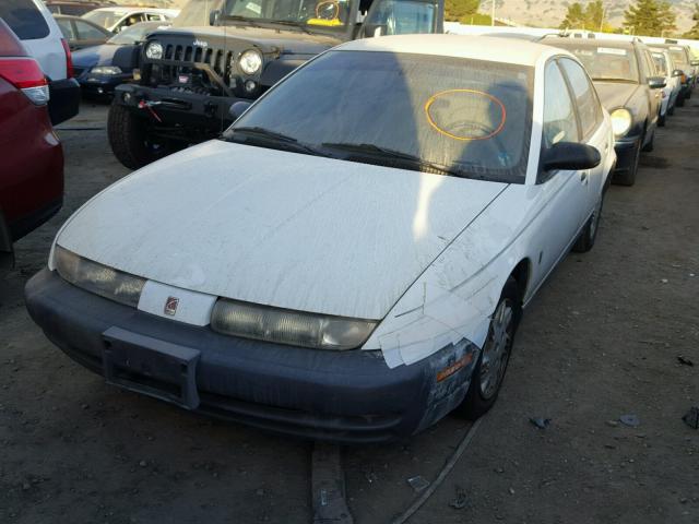 1G8ZH5287XZ212488 - 1999 SATURN SL1 WHITE photo 2