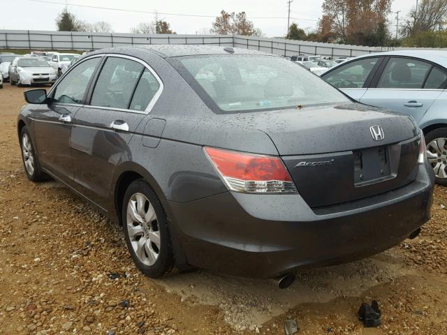 1HGCP36899A046779 - 2009 HONDA ACCORD EXL GRAY photo 3