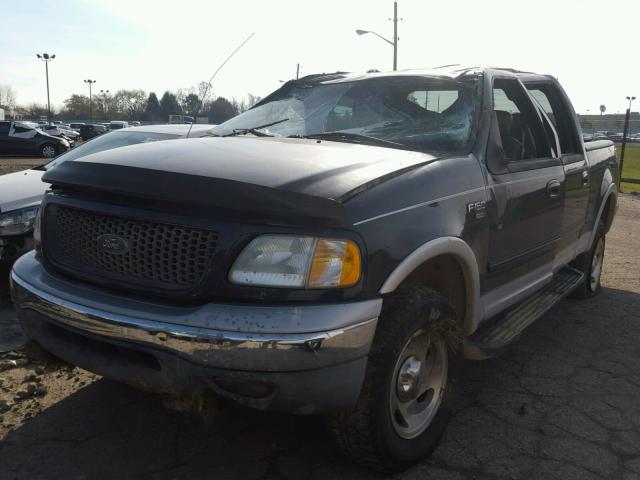 1FTRW08L31KB54941 - 2001 FORD F150 SUPER BLUE photo 2