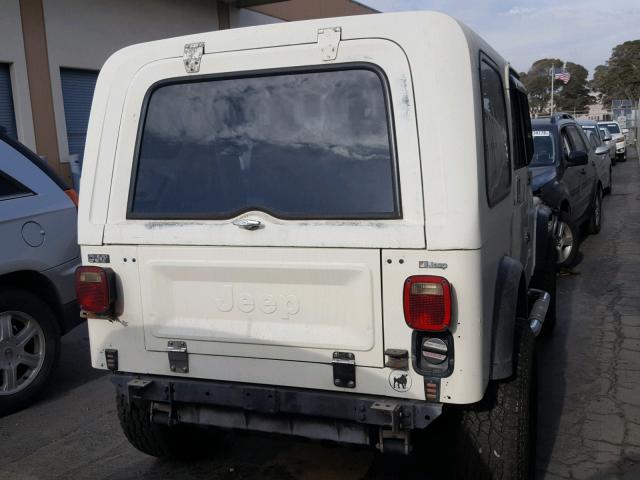 1JCCF87E1ET042435 - 1984 JEEP JEEP CJ7 WHITE photo 4