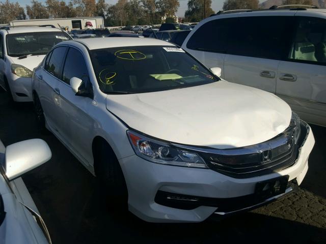 1HGCR2F56GA211100 - 2016 HONDA ACCORD SPO WHITE photo 1