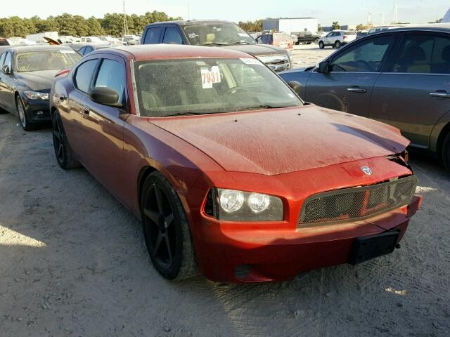 2B3KA43G57H866676 - 2007 DODGE CHARGER SE RED photo 1