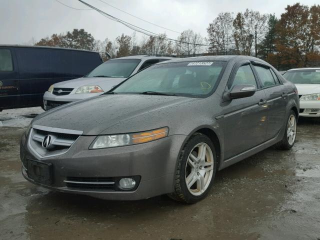 19UUA66237A030013 - 2007 ACURA TL GRAY photo 2