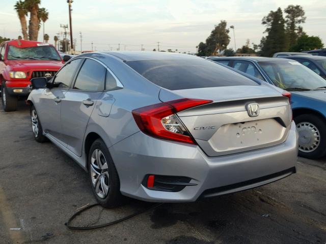 2HGFC2F52HH503845 - 2017 HONDA CIVIC LX SILVER photo 3