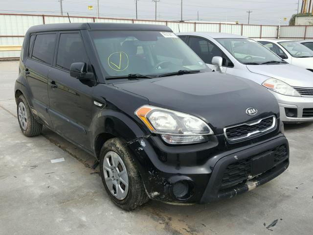 KNDJT2A57C7748628 - 2012 KIA SOUL BLACK photo 1