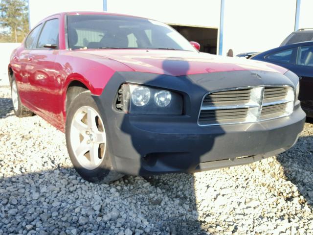 2B3CA4CD6AH214781 - 2010 DODGE CHARGER MAROON photo 1