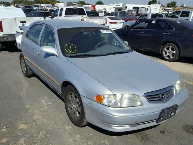 1YVGF22CX25296340 - 2002 MAZDA 626 LX SILVER photo 1