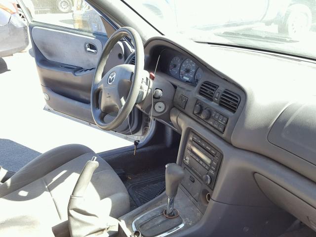 1YVGF22CX25296340 - 2002 MAZDA 626 LX SILVER photo 9