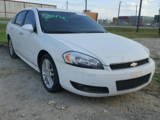 2G1WC5E33D1136045 - 2013 CHEVROLET IMPALA LTZ WHITE photo 1