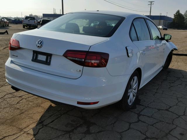 3VW2B7AJ0HM281953 - 2017 VOLKSWAGEN JETTA S 白色 照片 4