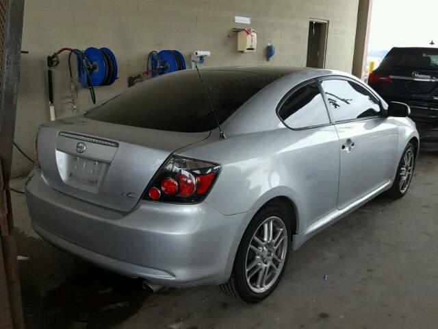 JTKDE167680259478 - 2008 TOYOTA SCION TC 银色 照片 4