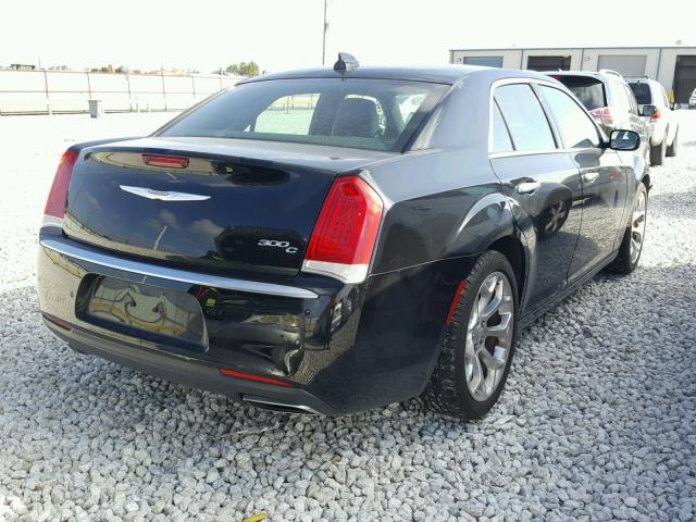 2C3CCAPG6GH137063 - 2016 CHRYSLER 300C PLATI BLACK photo 4