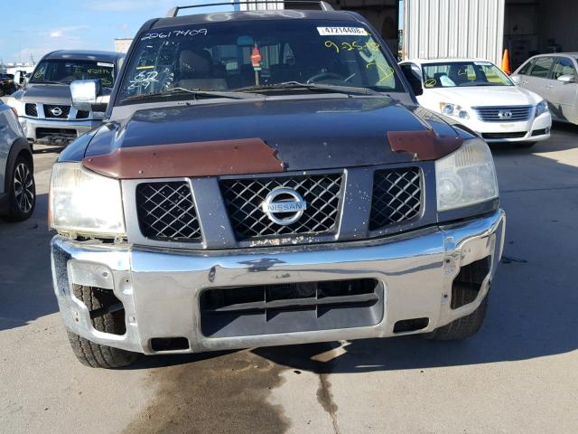 5N1AA08A06N736782 - 2006 NISSAN ARMADA SE GRAY photo 9