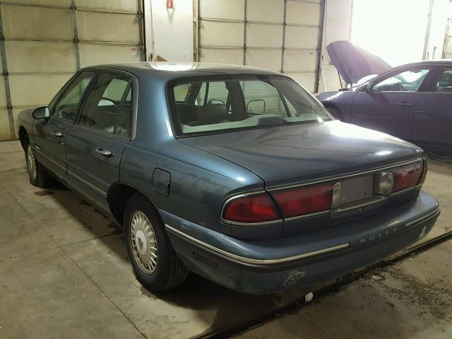 1G4HP52K5VH546906 - 1997 BUICK LESABRE CU BLUE photo 3