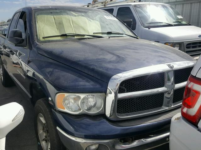 3D7KA28C34G192568 - 2004 DODGE RAM 2500 S BLUE photo 1