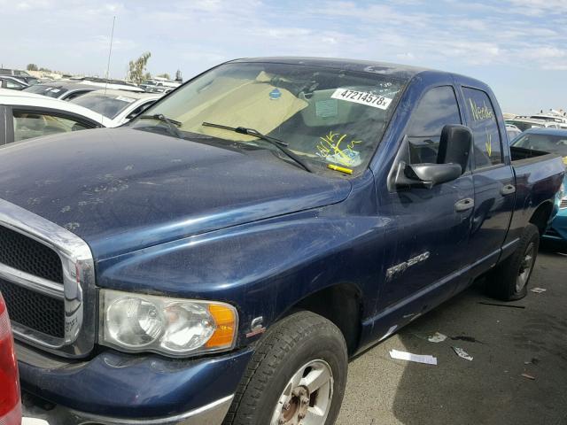 3D7KA28C34G192568 - 2004 DODGE RAM 2500 S BLUE photo 2