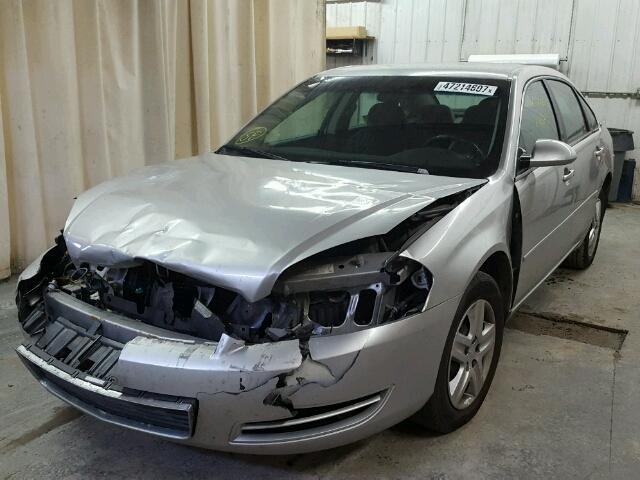 2G1WB58K069228871 - 2006 CHEVROLET IMPALA LS SILVER photo 2