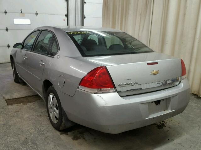 2G1WB58K069228871 - 2006 CHEVROLET IMPALA LS SILVER photo 3