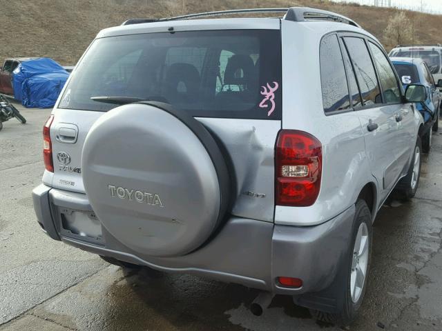 JTEHD20V950074051 - 2005 TOYOTA RAV4 SILVER photo 4